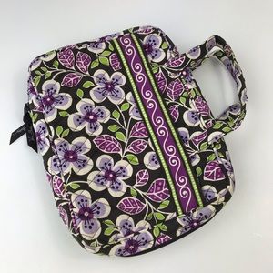 Vera Bradley Good Book Cover Plum Petals LG
